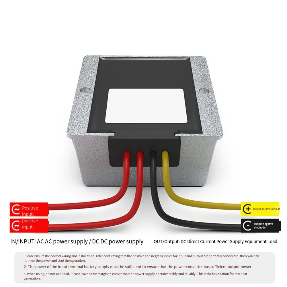 AC-DC محول AC12/24V إلى DC12V محول 5A الجهد المنظم محول الطاقة IP68 مقاوم للماء المعدات الكهربائية