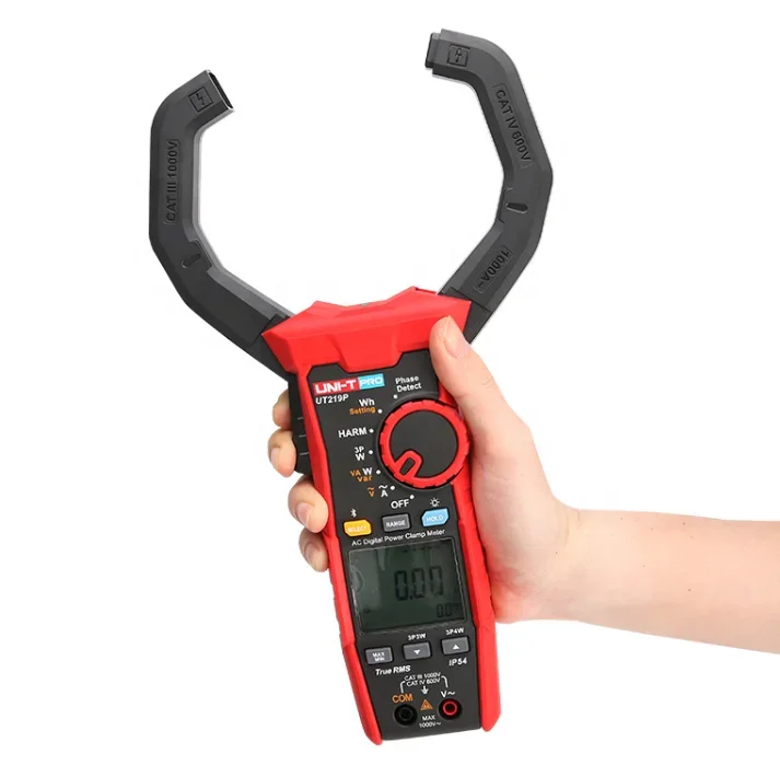 original UT219P Intelligent, handheld AC digital power clamp meter Digital Ammeter and power meter in china