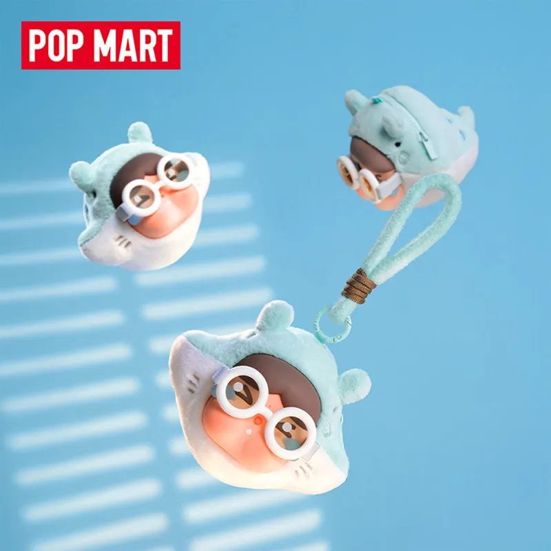 

Pop Mart Crybaby Cry Me An Ocean Series Blind Box Earphone Bag Mystery Box Fashion Portable Hanging Pouch Collectors Cute Gifts