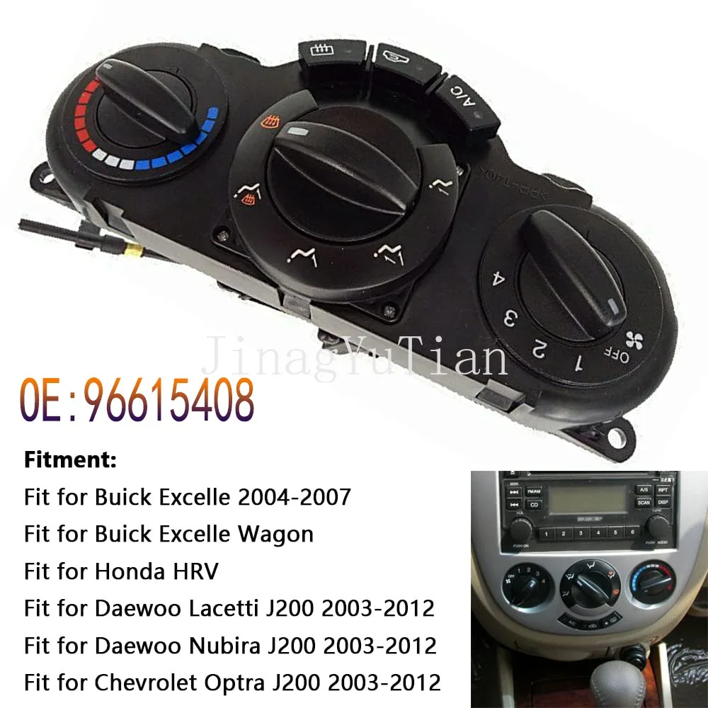 

New Air AC Heater Panel Climate Control Switch for Buick Excelle Wagon HRV Chevrolet Nubira Optra Daewoo Lacetti Car Accessories