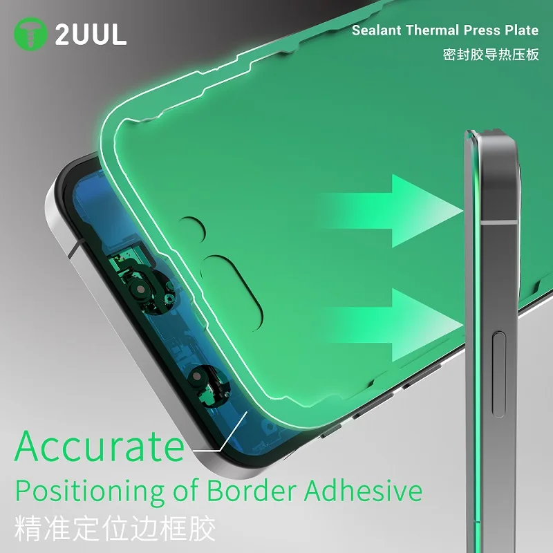 لوحة ضغط حراري مانعة للتسرب 2UUL لسلسلة IP 12/13/14 – تحسين فعال توصيل عالي للحرارة ولاصق حدودي دقيق #4
