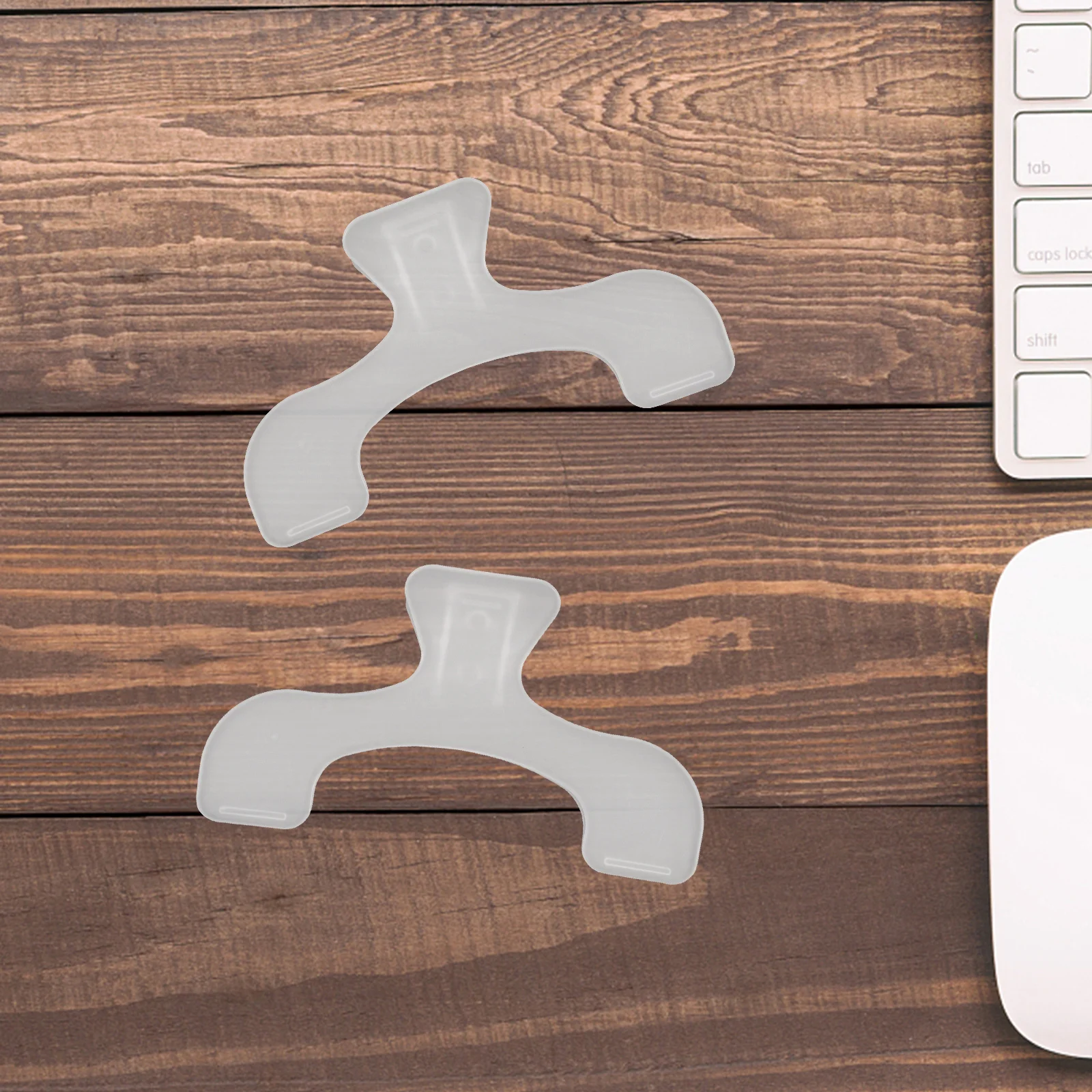 35pcs Transparent Clips Lightweight Page Holders For Reading Music Book Journal Notebook Book Opener Holder Clips For School