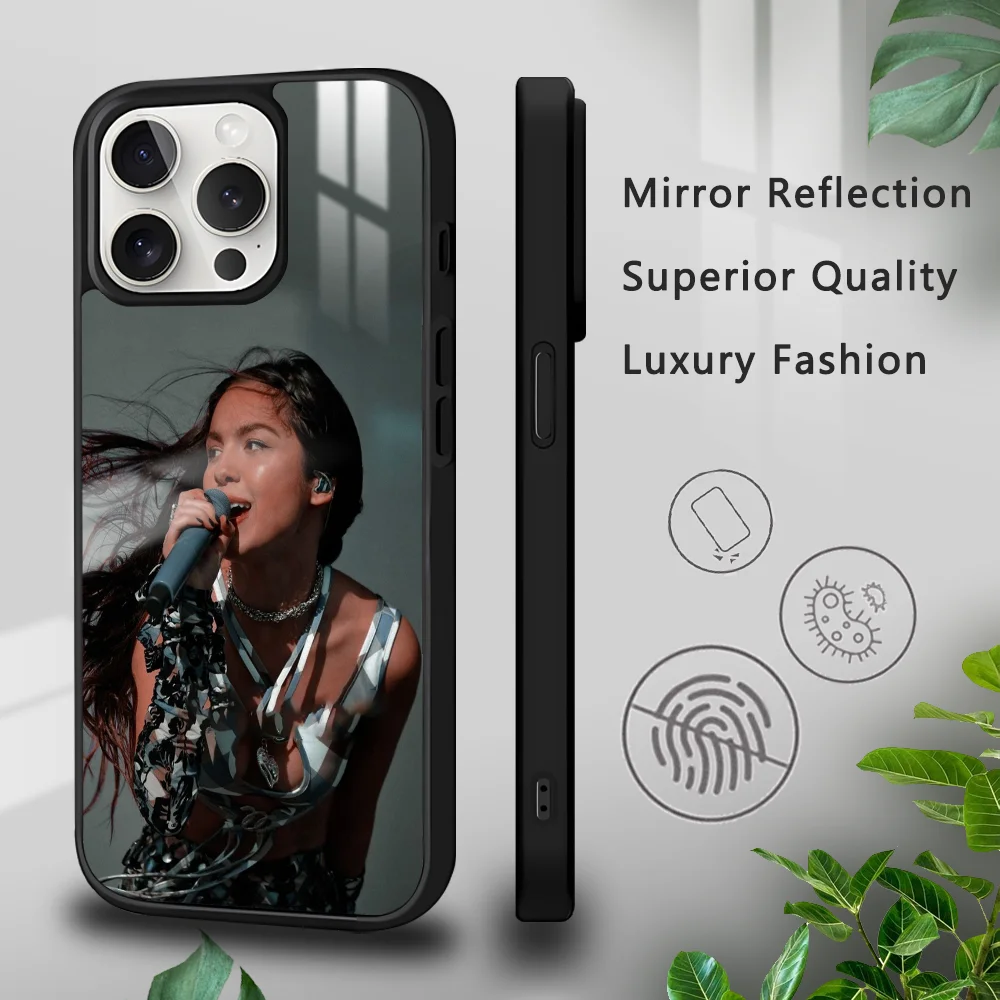 O-Olivia R-RodrL-Igo Pop Singer Phone Case For iPhone 16 15 14 13 12 11 Pro Xs Max Mini Plus Celulares Hard Funda