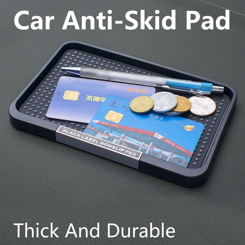 Universal Car Dashboard Non Slip Grip Sticky Pad Phone Holder Storage Mat Anti-skid Silicone Mat Car Interior Accessories