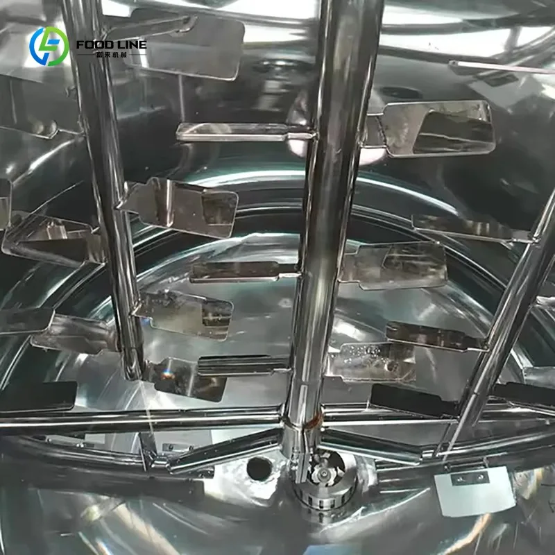 Vacuum Homogenizer Emulsifier for Face Cream Making Commercial Production Equipment Custom