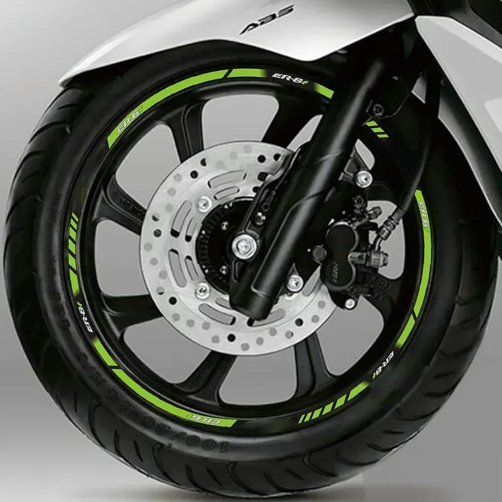 

Для Kawasaki ER-6F ER6F ER 6F детали двигателя мотоцикла контурное украшение колеса наклейка-5