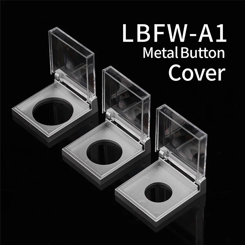 LANBOO 12mm 16mm 19mm 22mm 25mm Transparent Button Switch Protective Cover PC