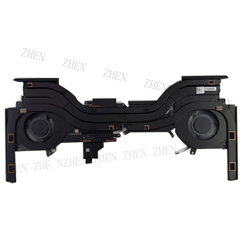S For DELL Alienware x17 R2 Laptop CPU GPU Cooling Fan with Heatsink CN-0XJV5C
