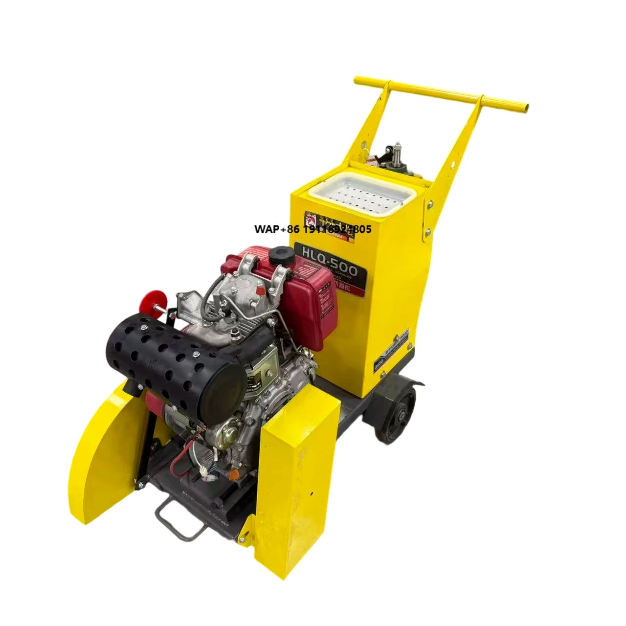 High Power Ceramic Tile & Stone Cutter Wall Slotting and Road Grooving Machine Marble Circle Saw Cutting Tool