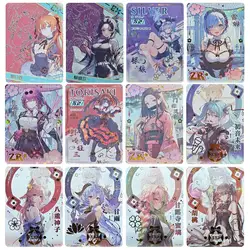 Goddess Story Signature Card Anime Characters Asuka Langley Soryu Tokisaki Kurumi Game Collection Rare Cards Board Game Toys