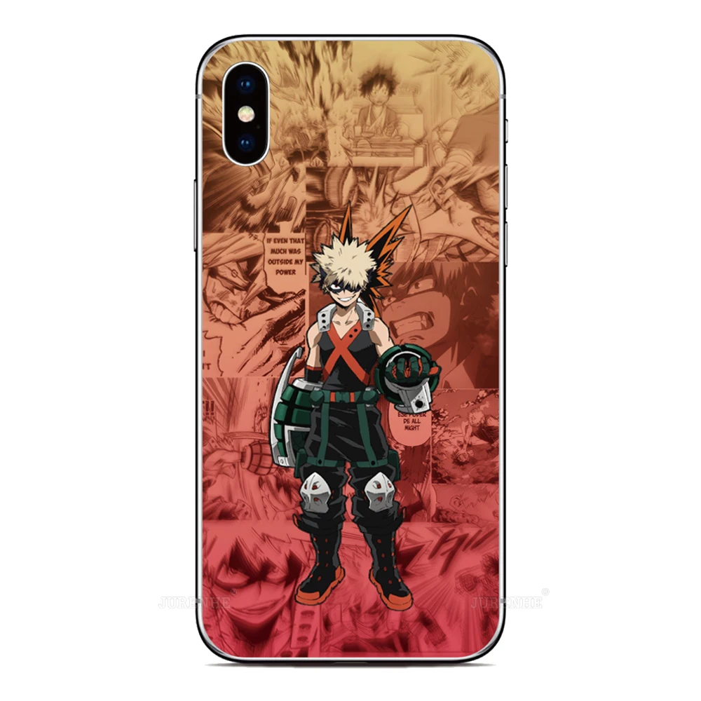 Bakugo Anime Phone Case For ZTE Blade A54 A34 A73 A53 A72 A71 A51 V50 V41 Smart V30 V40 Vita Axon 30 Ultra 50 Lite 40 Pro Cover