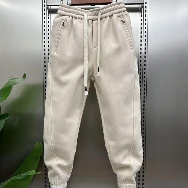 Mens Pants Pocket Drawstring Casual Pants Korean Reviews Many Clothes Summer Baggy Jeans Men Men's Simple Zipper Pant Sets Sport