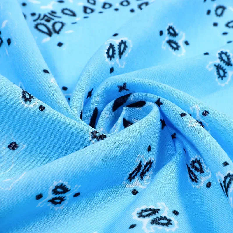 Spring/Summer Cashew Print Ribbon Outing Cycling Decorate Square Scarf Women’s Classic Neckerchief Decorative  Headband