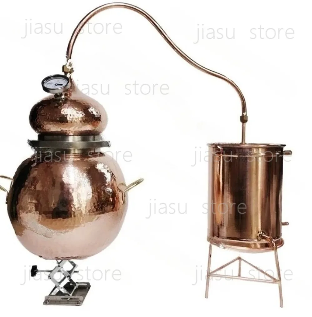Suitable for copper still household small ancient distillation equipment hydrosol machine distilling wine