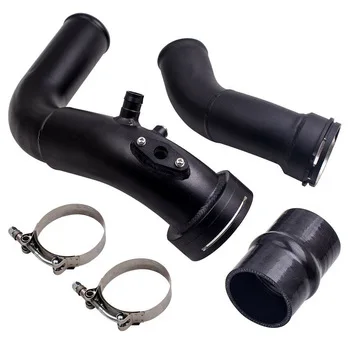 Stainless Steel Downpipe+Aluminum Charge Pipe Kit for BMW N55 M135i M235i M2 335i 435i F 3.0L