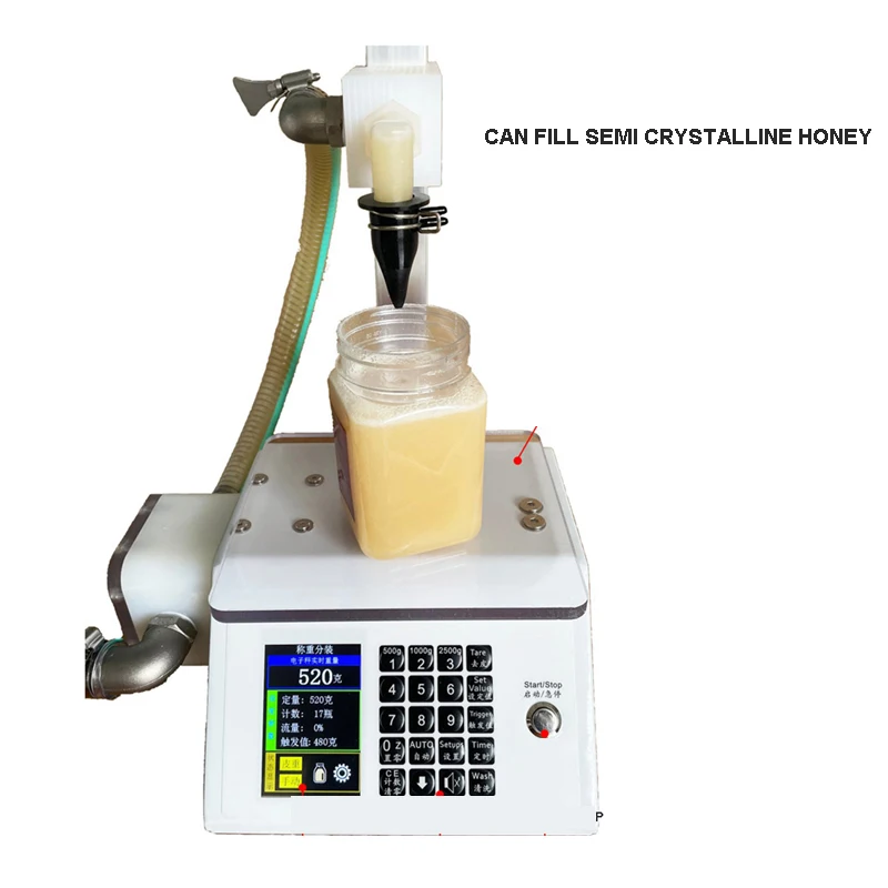 

Automatic Weighing Honey Filling Machine Honey Viscous Paste Filling Machine 20g-10000g Filling Scale Outdoor Or Indoor Use