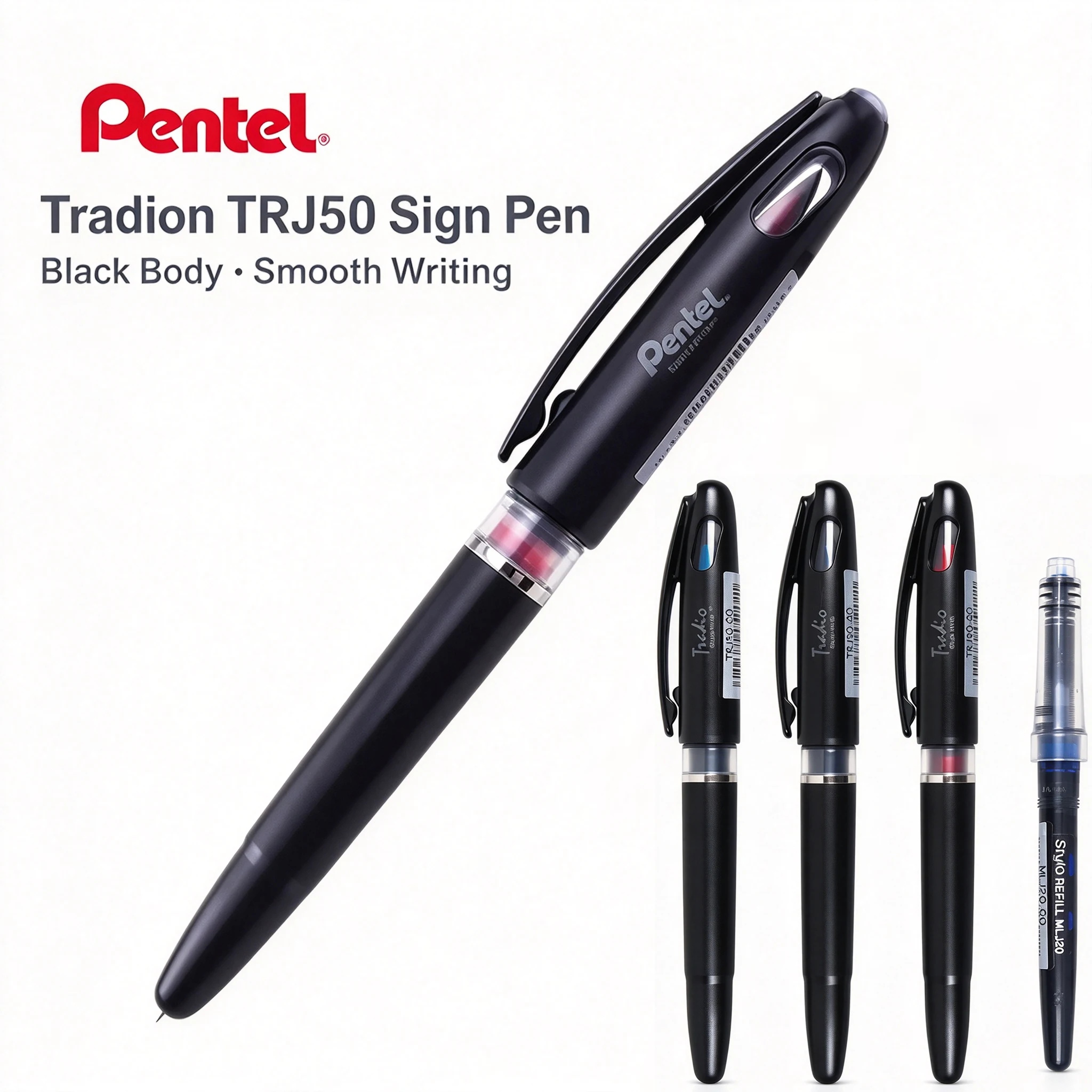 Pentel Pen Sign Pen - Penna per firme Pentel TRJ50 Executive,