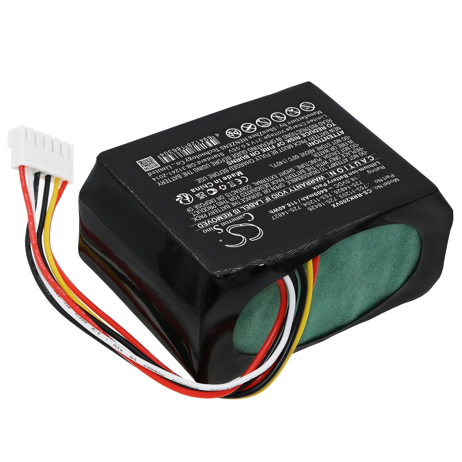 18.5V 6400mAh Lawn Mowers Battery for CubCadet XR5 2000,XR5 1000 2021, For Robomow RK1000,RK1000 Pro,RK 1000,RK 2000,RK 2000 Pro