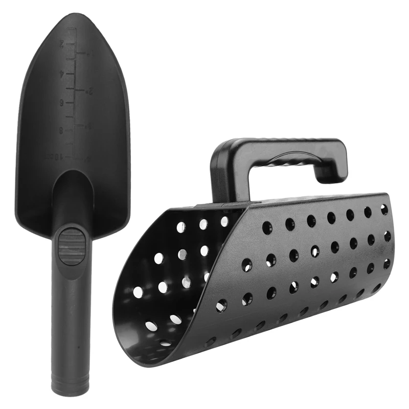 ABJA-2Pcs Sand Scoop And Shovel Accessories For Metal Detecting And Treasure Hunting