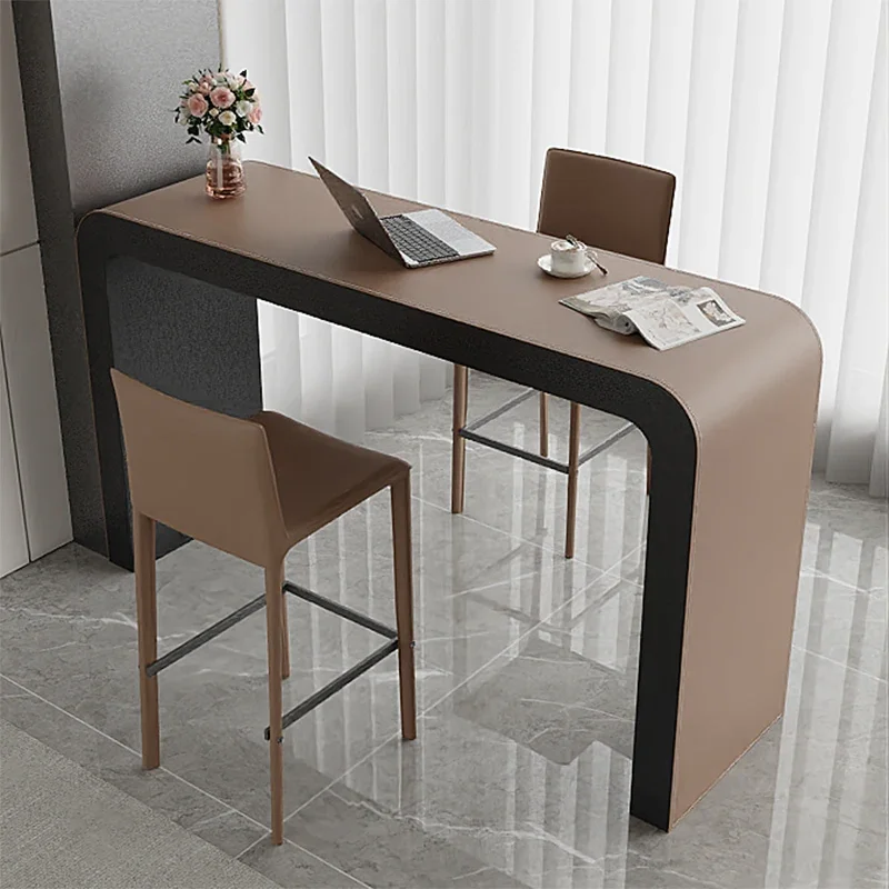 

Moderner minimalistischer Couchtisch mit hohem Bein, Home Freizeit Balkontisch