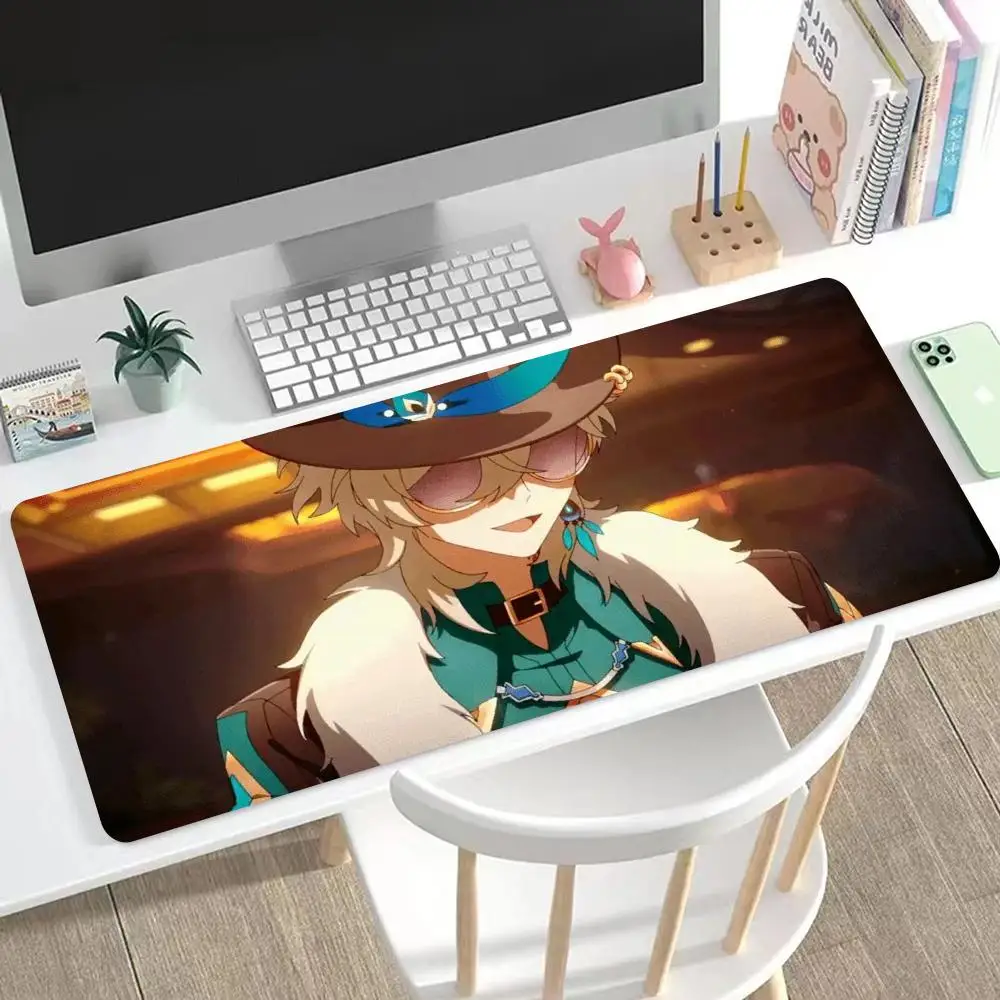 

Stardust goldstone Mouse Pad Cute HD Mousepad Pad Extended Gaming Keyboard LargeMousepad 90x40cm XXL Gamer Mousepad