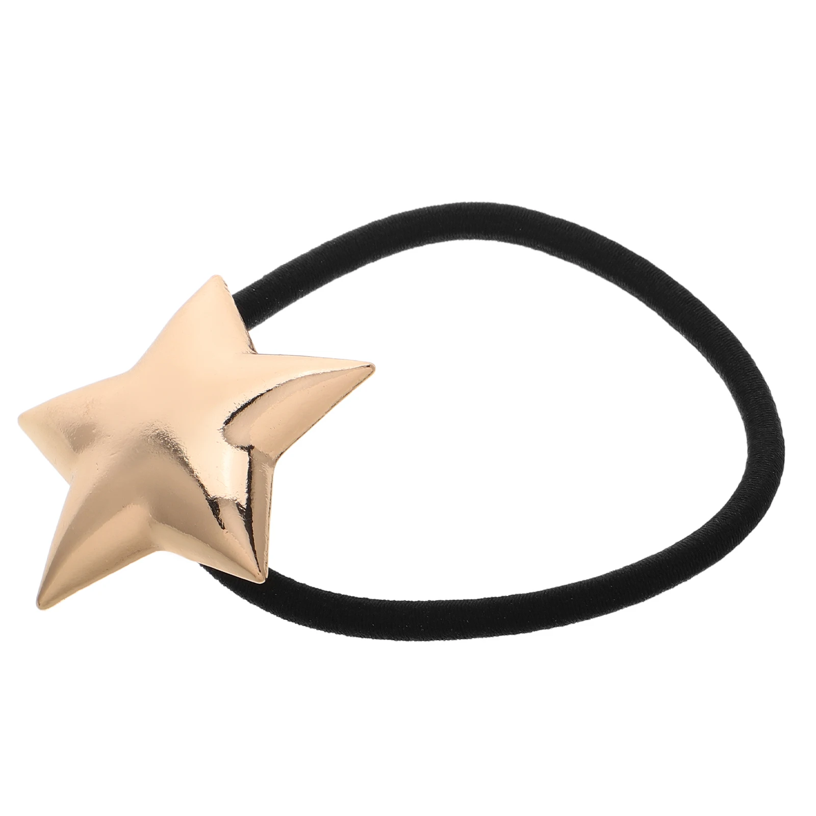 

2 Metal Cuff Wrap Alloy Elastic Bands for Thick Women Gold Metal Geometric Elastic Hair Ties Ponytail Ties Hair Wraps