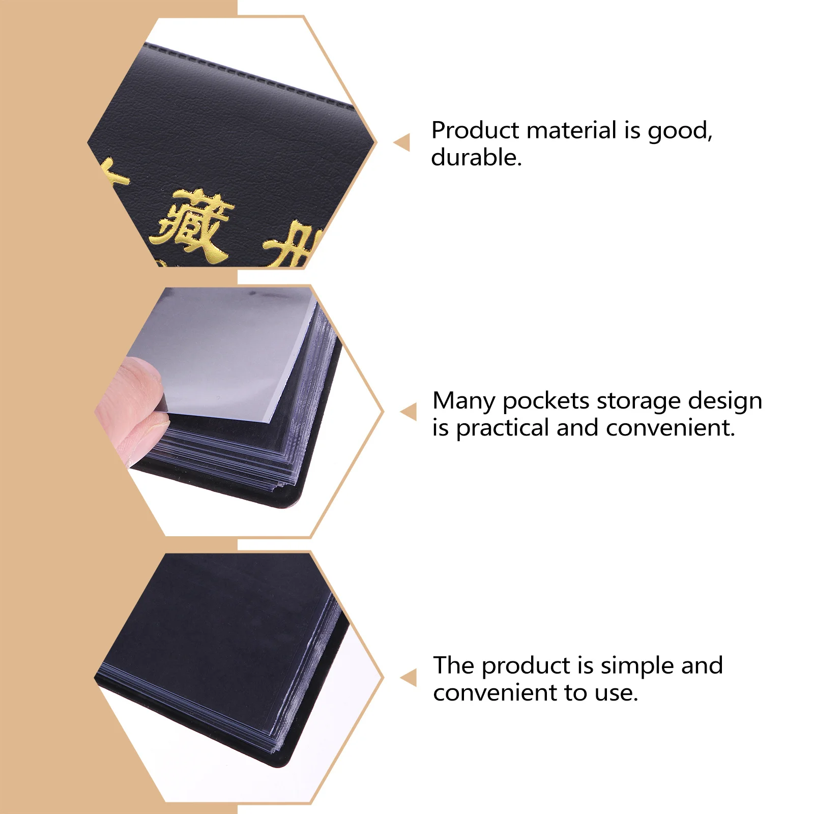 

Paper Money Storage Book Pvc Dust-Proof Holder With Multiple Pockets For Banknote Collection Album Portable Case
