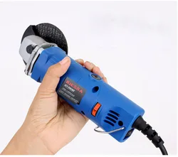 RIESBA 360W Electric Tile Cleaning Machine Mini Angle Grinder Cutting and Polishing Machine Household Multi-function Grinder