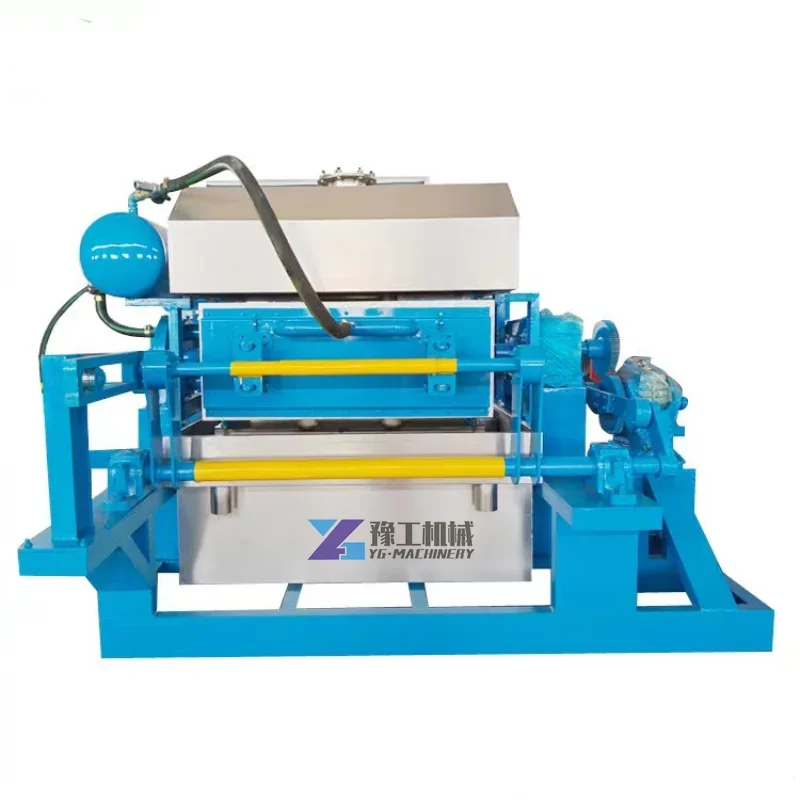 Small Egg Trays Making Machine Automatic Egg Tray Machine Waste Paper Recycle Pulp Egg Paper Making Machine for Sale