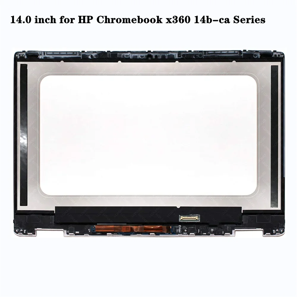 for HP Chromebook x360 14b-ca Series14b-ca0013dx 14.0 inch LCD Display Touch Screen Digitizer Assembly FHD 1920x1080