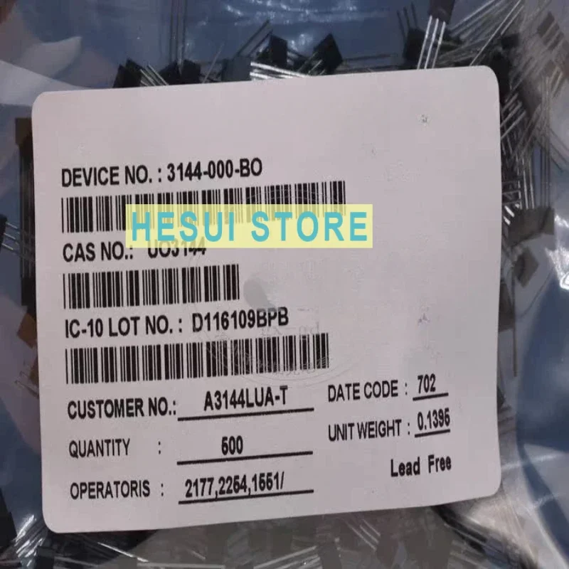5PCS A3144LUA-T/A44L Receiving and transmitting pair photoelectric switch