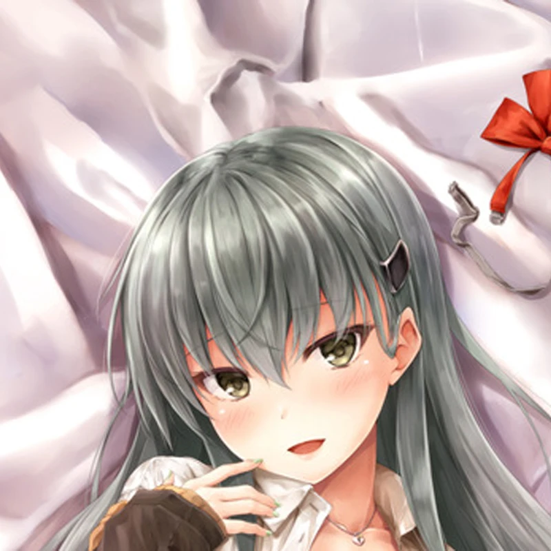 

Dakimakura Anime Pillow Cover Hagikaze Double Sided Print 2Way Cushion Cover Xmas Gifts