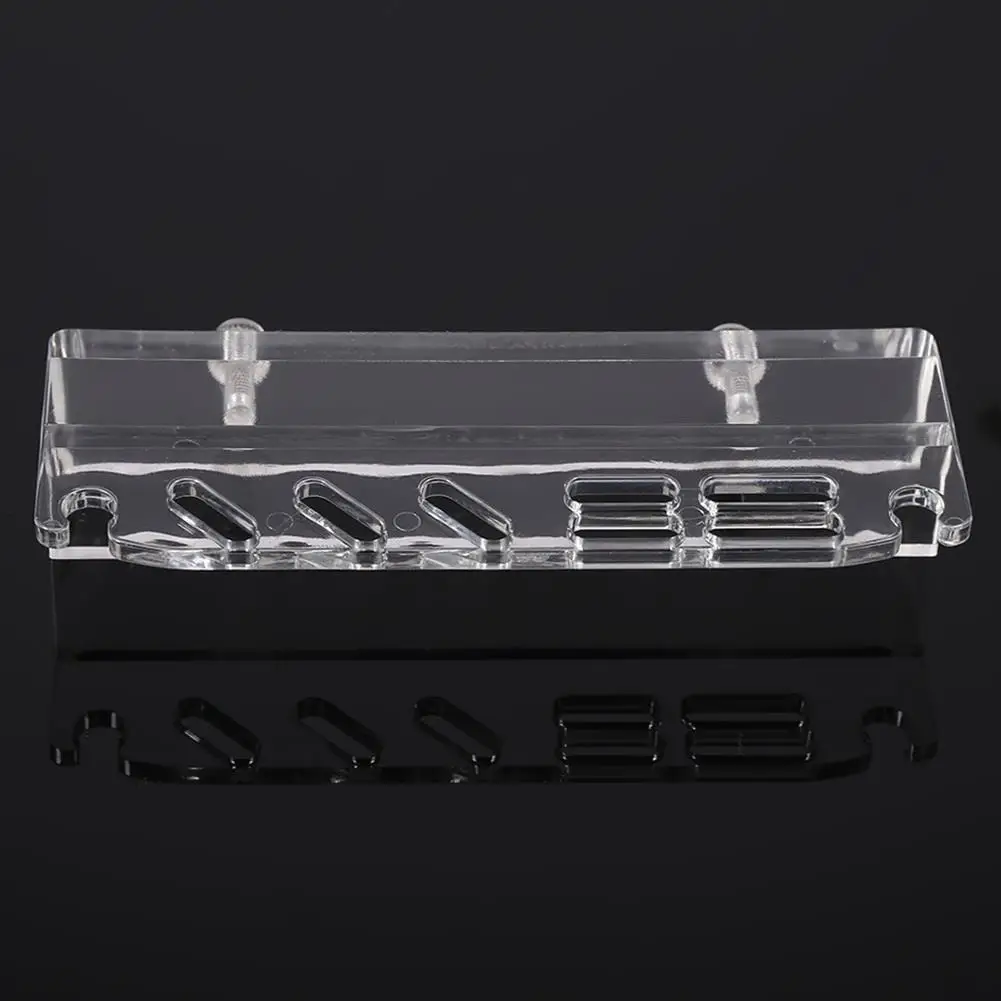 Portaoggetti in acrilico per acquario, forbici per piante, raschietto, supporto per manutenzione, per attrezzi da giardinaggio acquatici