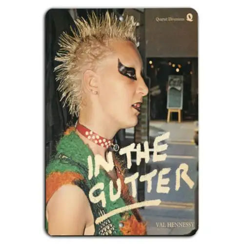 Punk Rock Rebellion:;In the Gutter' Vintage Sign