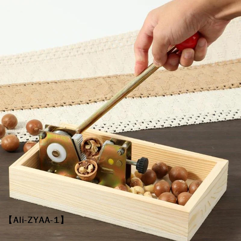 【A】Macadamia Nut Opener Fresh Macadamia Walnut Cracking Tool Hawaiian Sheller Nut Fruit Opener Device view 3
