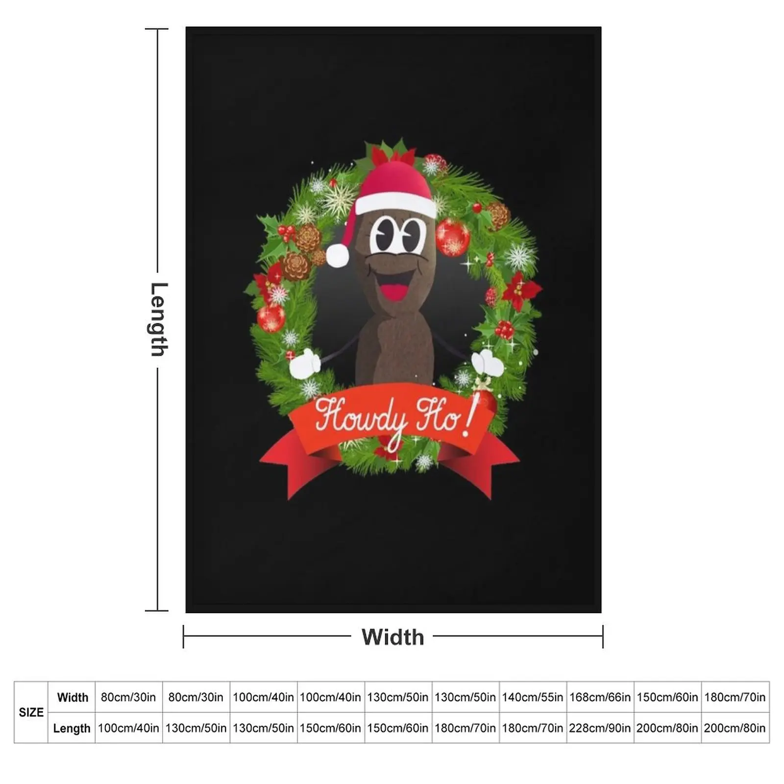 South Park - Mr Hankey - Howdy Ho! Gift For Men and Women, Gift For Fans, Gift Christmas Day Throw Blanket manga Blankets