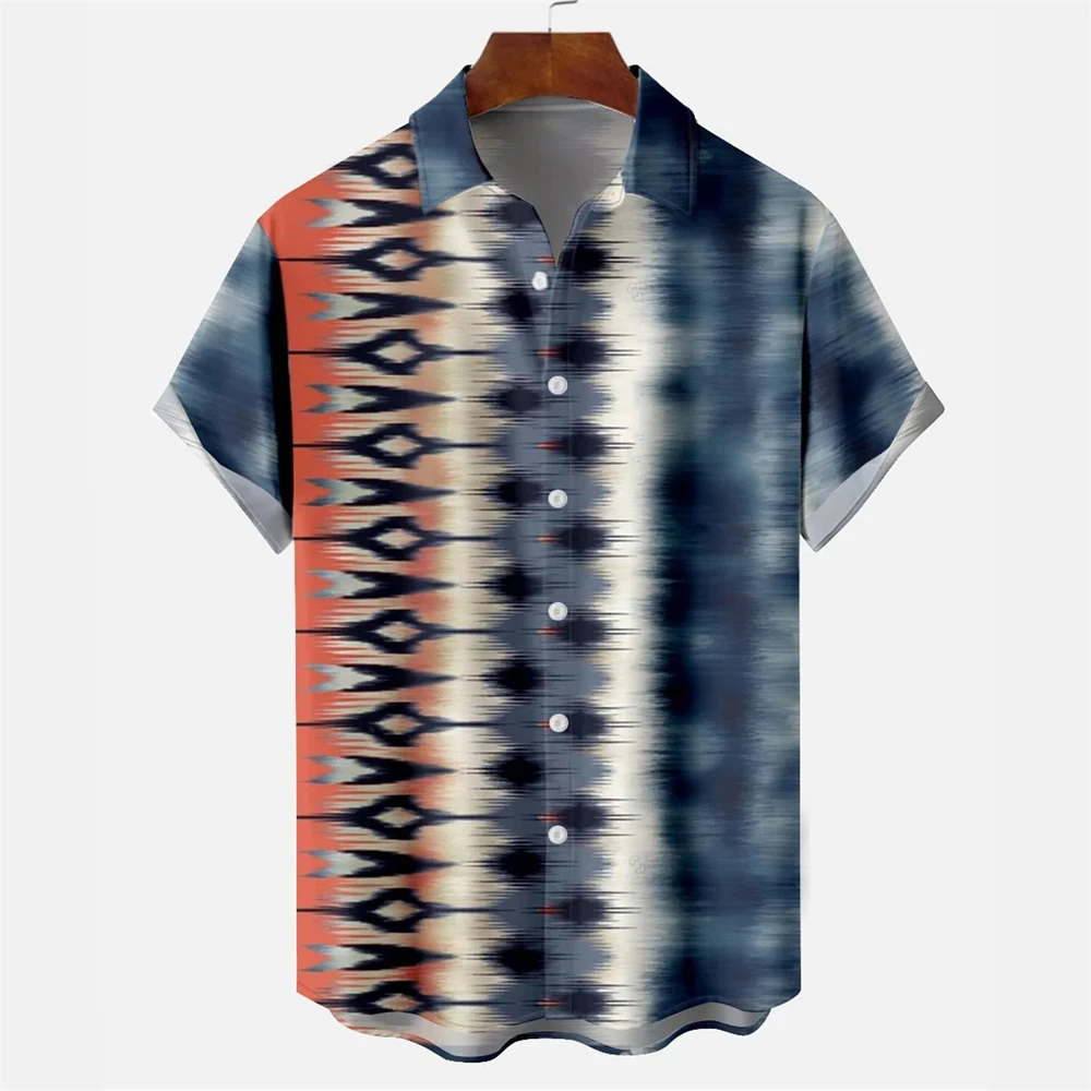 Hawaiiaans shirt Retro elegant Harajuku shirt met korte mouwen Vintage Harajuku zomerstijl vakantie strandkledingoversize bedrukt