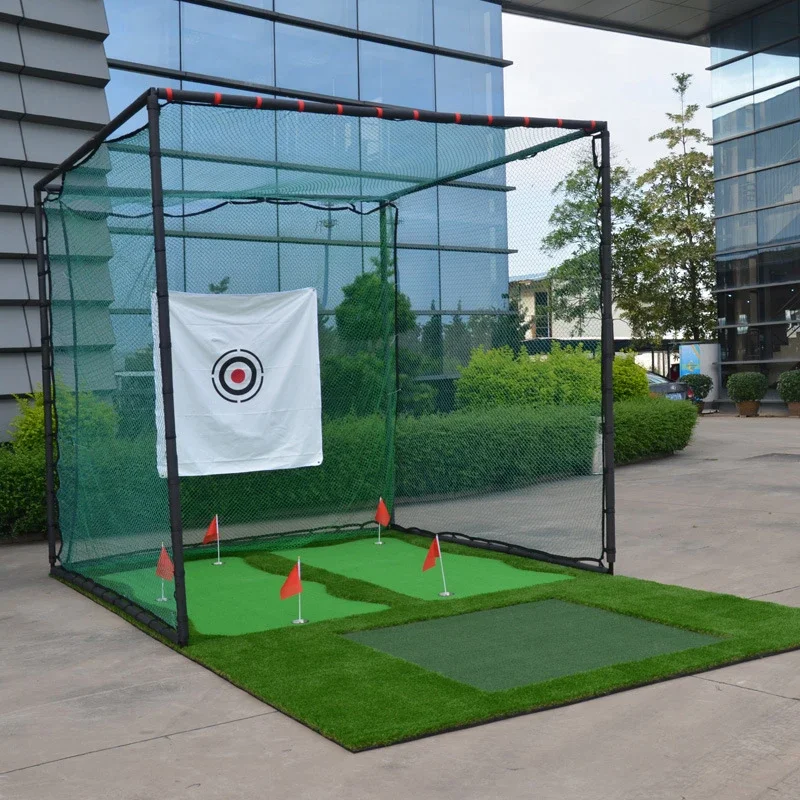 

Golf Hitting Cage 3X3M Cube Anti-rebound Hose Practice Cage Become a Popular Practice Tool for Golf Masters of Golf Hitting Net