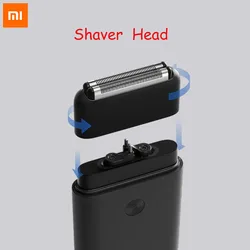 Xiaomi Electric Shaver Head For Xiaomi Electric Shaver Double Cutter Razor Parts Replacement Shaving Reciprocating Cutter Head