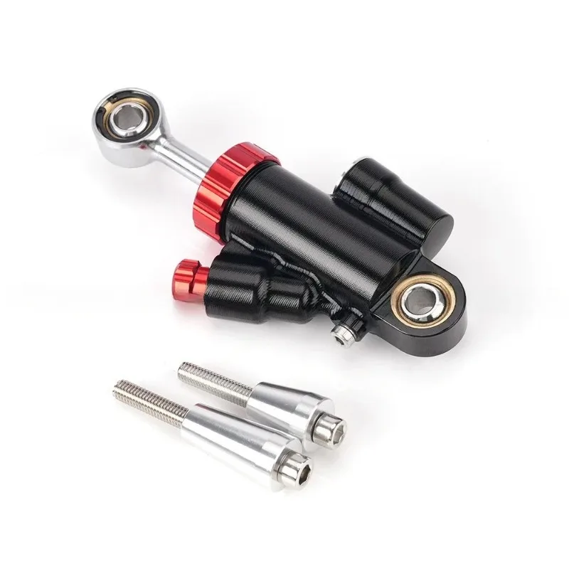 Motorcycle general titanium ruler rod balance rod modified directional damper buffer aluminum alloy anti-shake head