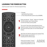 G20S Pro Voice Air Mouse Gyroscope IR Learning Backlit For Google Assistant Remote Control For Android TV BOX Smart TV