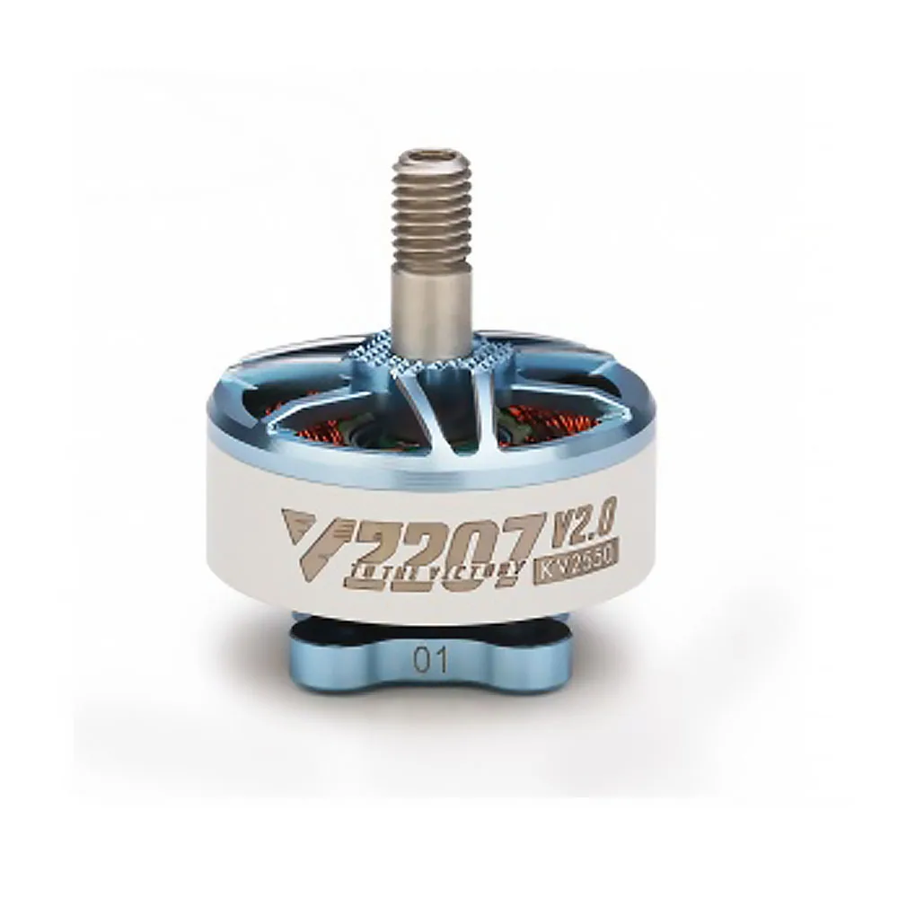 T-Motor Velox V2306 V2207 V2 motor drive by machine KV1750 KV1950 KV2550 KV2400 5 inch 4S 6S motor FPV racing drone