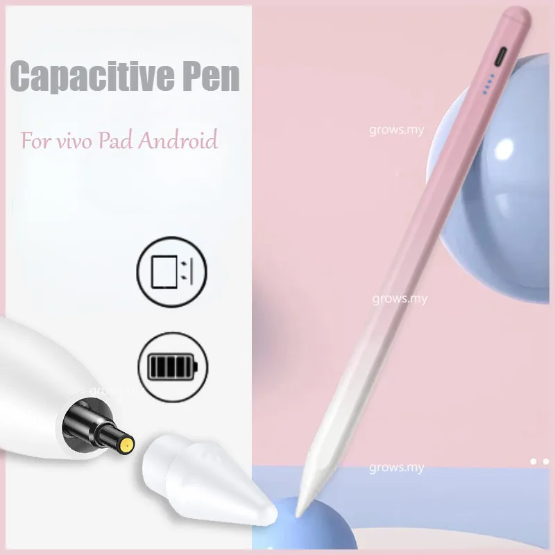 

Universal Stylus Touch Pen for For vivo Pad 3 12.1"Pad3 Pro 13 2024 Pad2 iQOO Pad 12.1 Air 11.5 iQOO Pad Air 11.5 Capacitive Pen