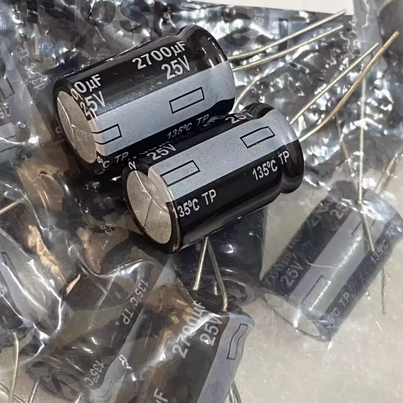 10-100pcs EEUTP1E272 25V2700UF TP 135 ℃ imported high temperature resistant aluminum electrolytic capacitors 16x25