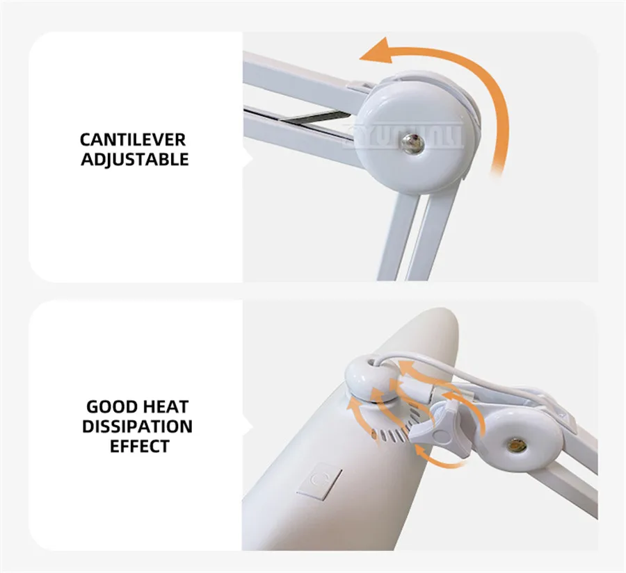 

Нескользящая лестничная педаль F24W 24 В с лампой для красоты, платформа для тренировки ресниц для фитнеса, упражнений в салоне, тату-студии