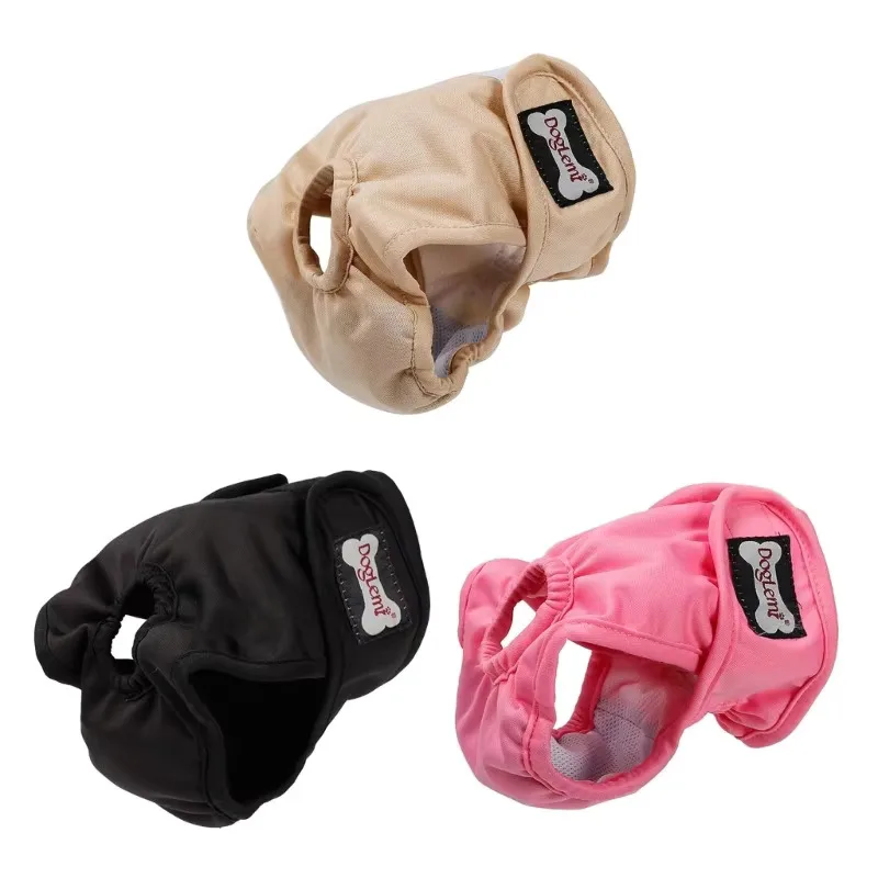 1pcs Female Dog Diapers Physiological Pants Teddy Big Dog Breathable Menstrual Pants Dog Hygiene Diaper Anti-harassment Estrus