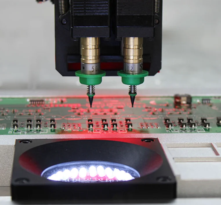 Electronic production mechanical patch pick and place machine for SMT printed circuit board production