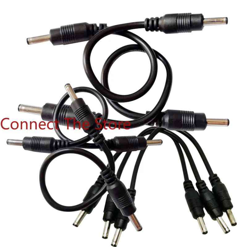 

5PCS DC3.5*1.35 Male Extension Line DC Cable 35135 To Public Double Head