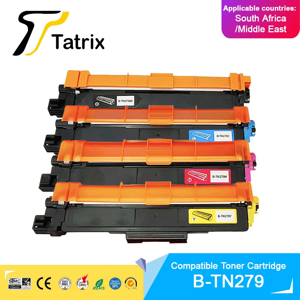 

Совместимый тонер-картридж Tatrix TN279 для принтера Brother HL-L3220CW/L3220CDW/L3240CDW/L8240CDW MFC-L3720CDW/L3755CDW/L8340CDW