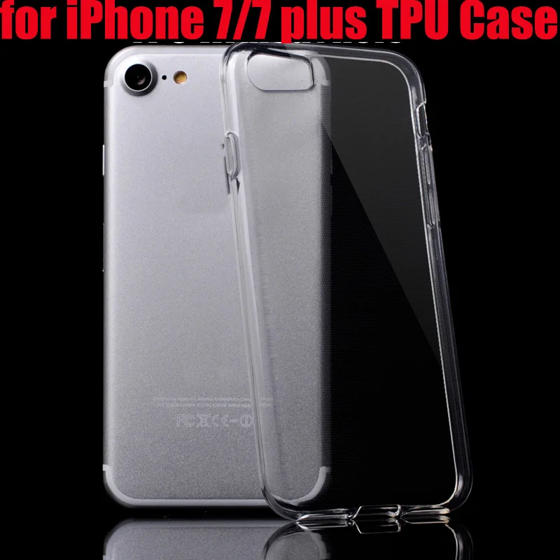 

100pcs Slim Clear Soft TPU Case For iPhone 13 12 11 Pro max X 8 7 6 Plus Ultra Thin Crystal Back Silicone Phone Cover Case Funda